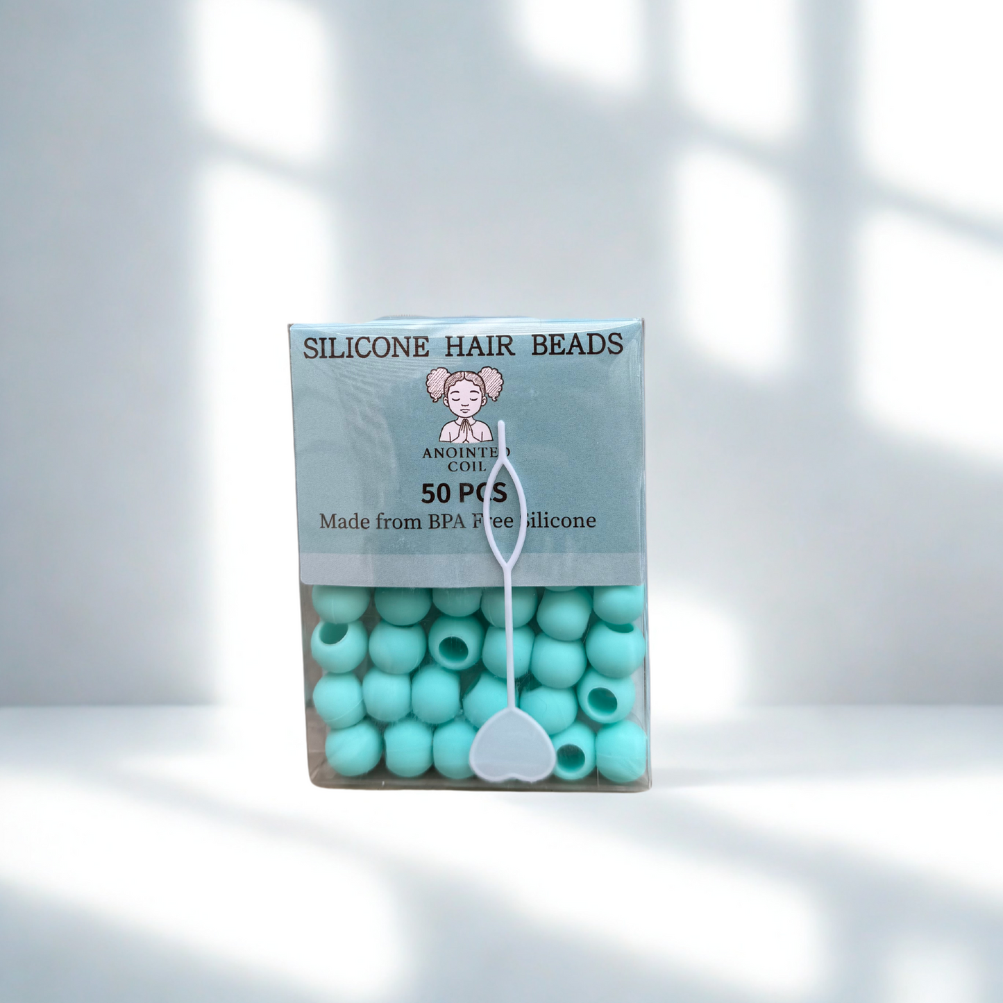Silicone Beads Teal